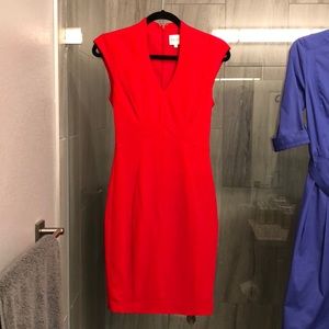 Reiss Mid-Length Red Dress